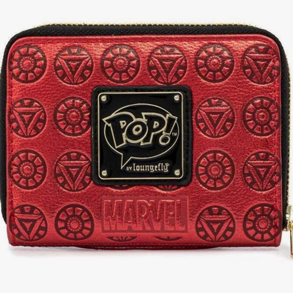 Loungefly Funko Pop! Marvel Ironman‎ Zip Around Wallet Avengers Tony Stark